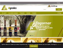 Tablet Screenshot of agroles.com